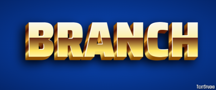 Branch Text effect