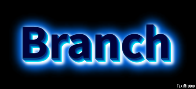Branch Efecto de Texto