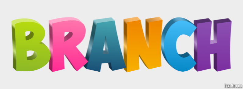 Branch Text effect