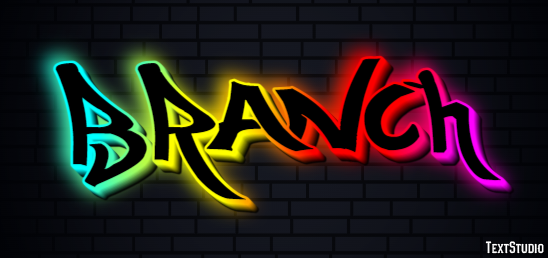 Branch Text Effect