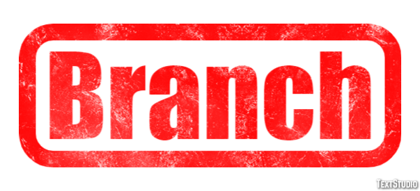 Branch Text effect