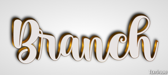 Branch Efeito de texto