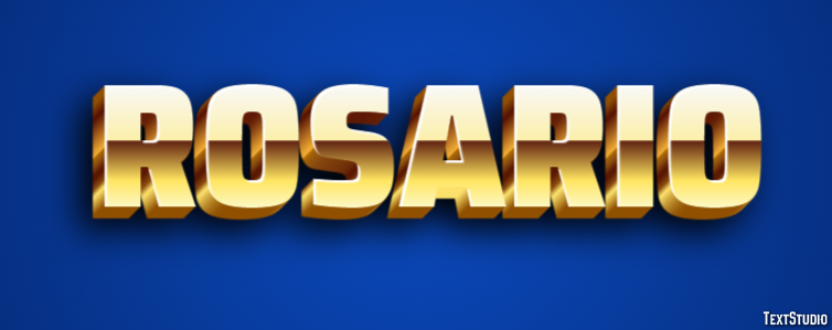 Rosario Texteffekt