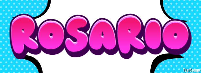 Rosario Texteffekt