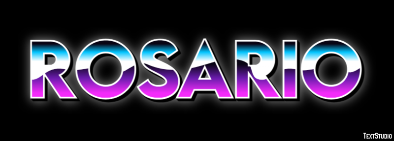 Rosario Texteffekt