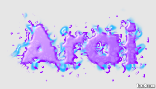 Arai Text effect
