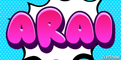 Arai Text effect