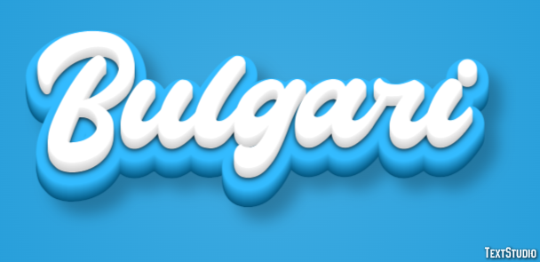 Bulgari Effetto testo