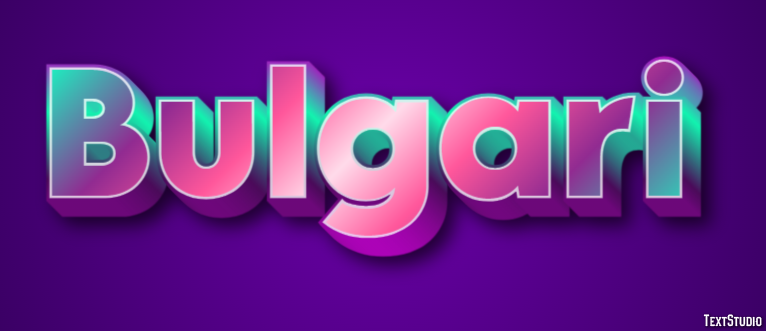 Bulgari Effetto testo