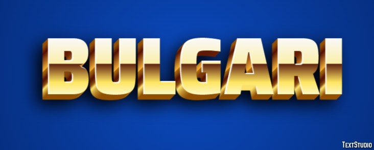 Bulgari Effetto testo