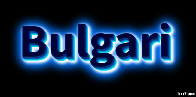 Bulgari Effetto testo
