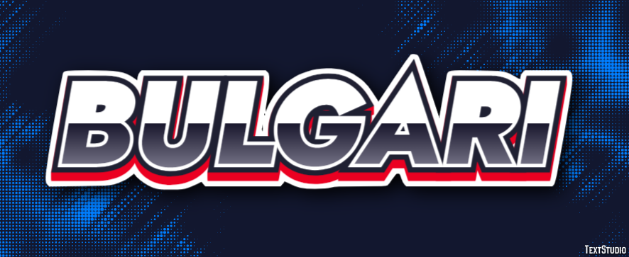 Bulgari Text Effect