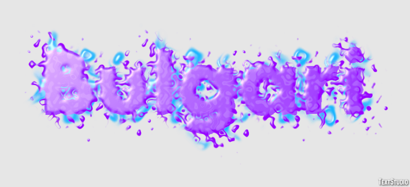 Bulgari Text effect