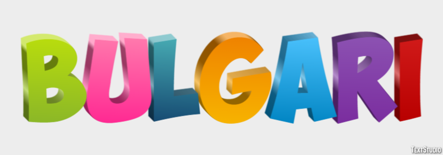 Bulgari Effetto testo