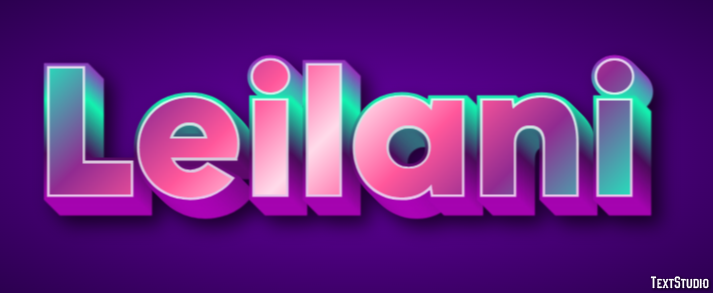 Leilani Effetto testo