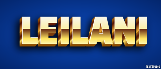 Leilani Effetto testo
