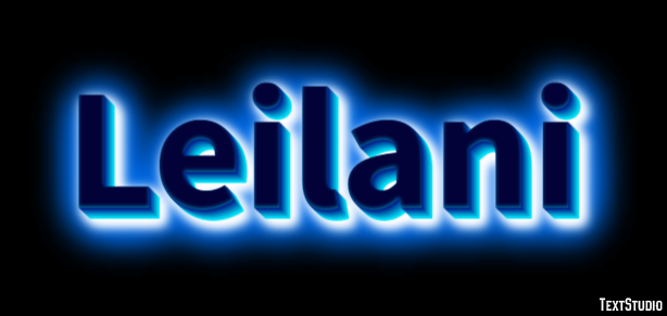 Leilani Efekt tekstowy
