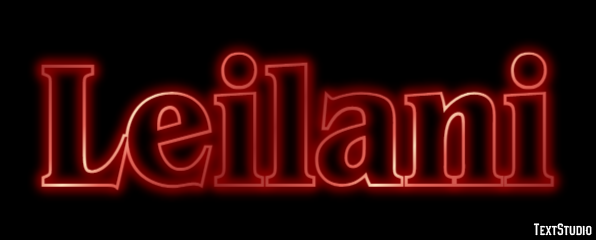 Leilani Efekt tekstowy