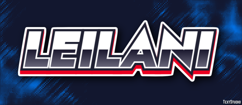 Leilani Texteffekt