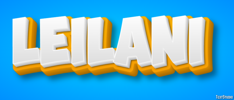 Leilani Efekt tekstowy
