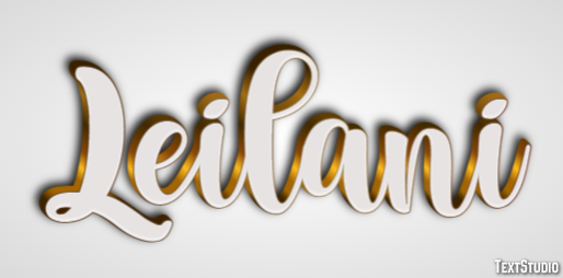 Leilani Effetto testo