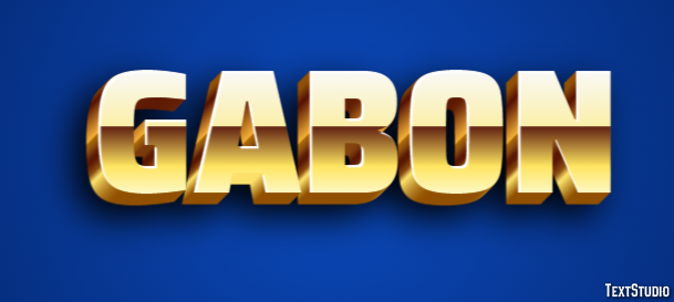 Gabon Text effect