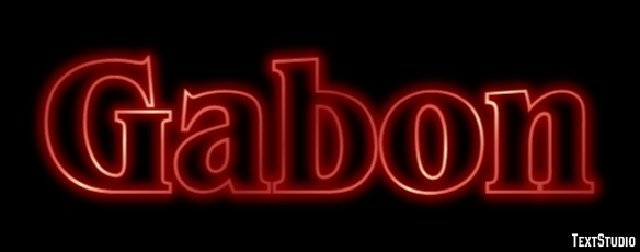 Gabon Text Effect