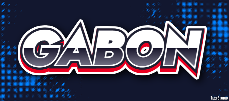 Gabon Text Effect