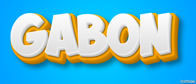 Gabon Text effect