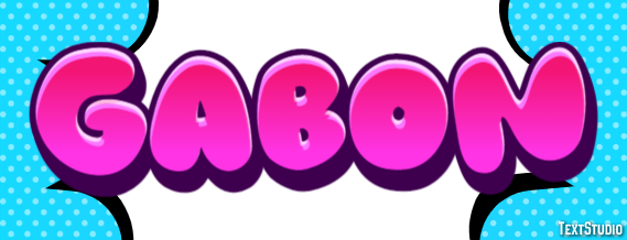 Gabon Text effect