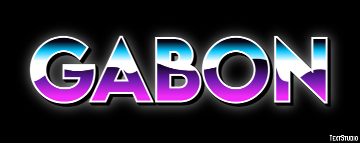 Gabon Text effect