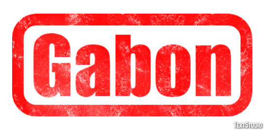 Gabon Text effect