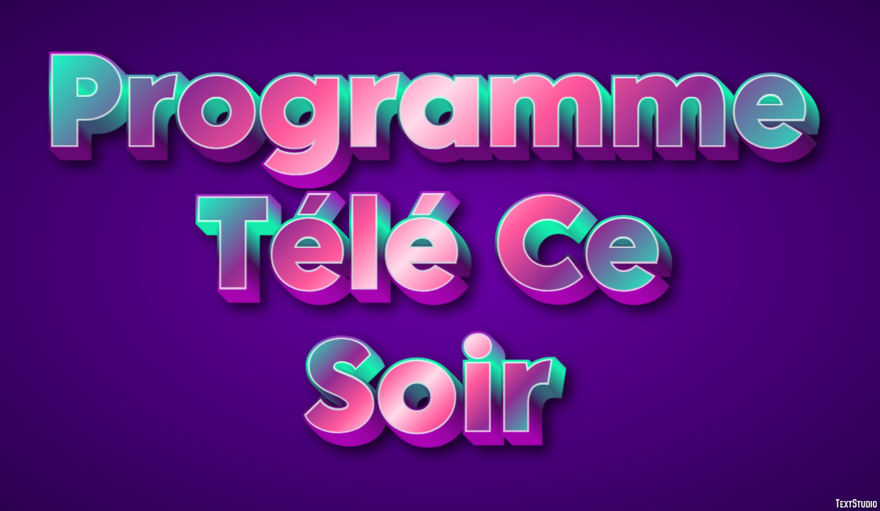 Programme Télé Ce Soir Effetto testo