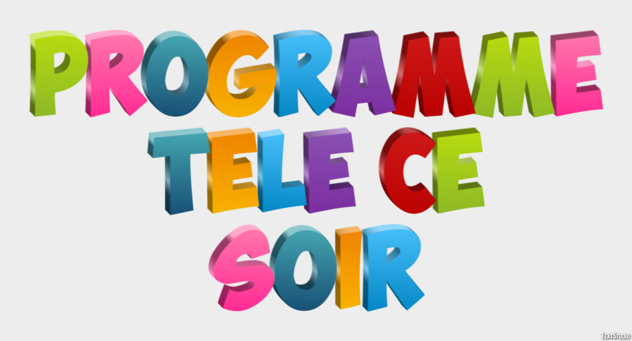 Programme Télé Ce Soir Effetto testo