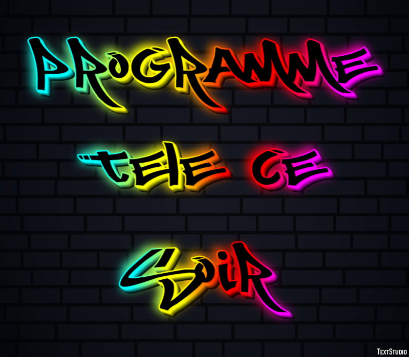 Programme Télé Ce Soir Efecto de texto