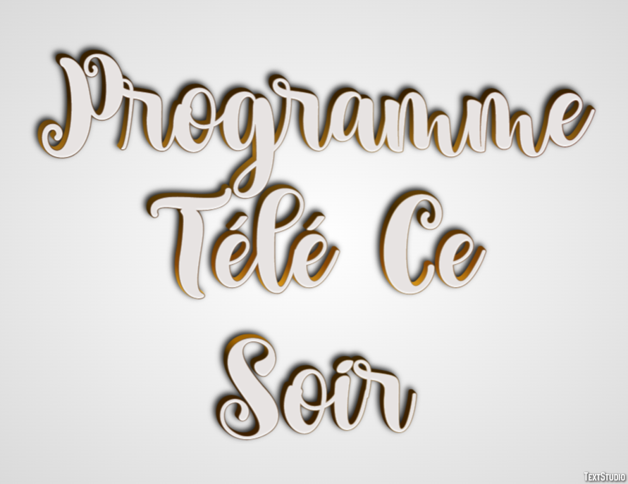 Programme Télé Ce Soir Texteffekt