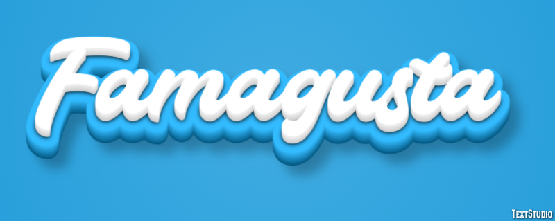 Famagusta テキスト効果