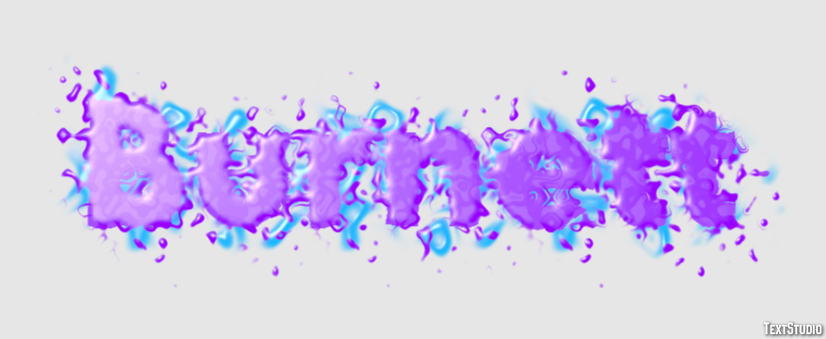 Burnett Text effect