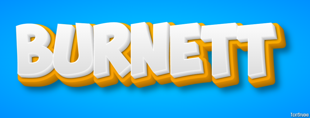Burnett Text effect
