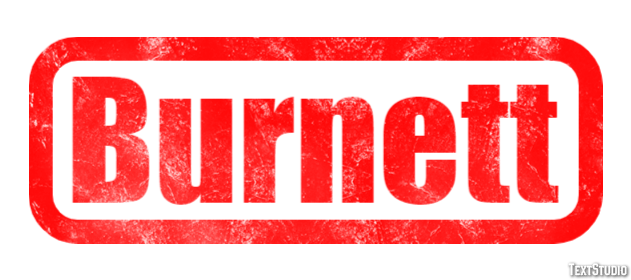 Burnett Efekt tekstowy