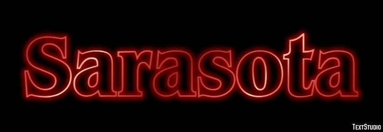 Sarasota Efekt tekstowy