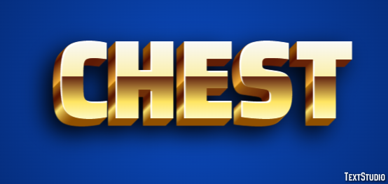 Chest Text Effect
