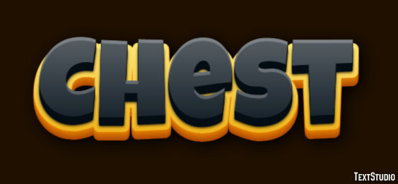 Chest Efecto de Texto