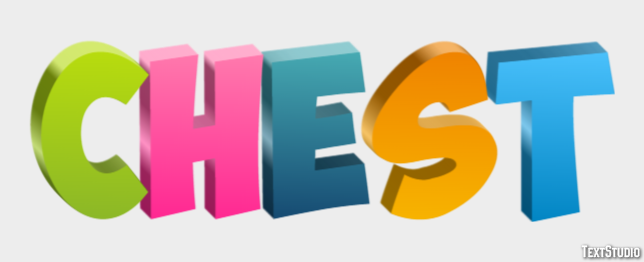 Chest テキスト効果
