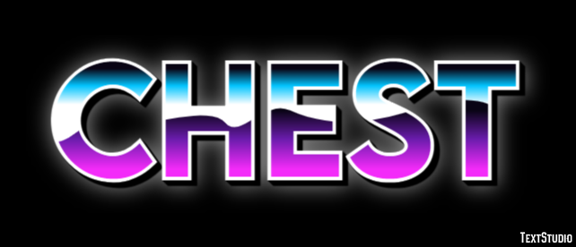 Chest Text Effect