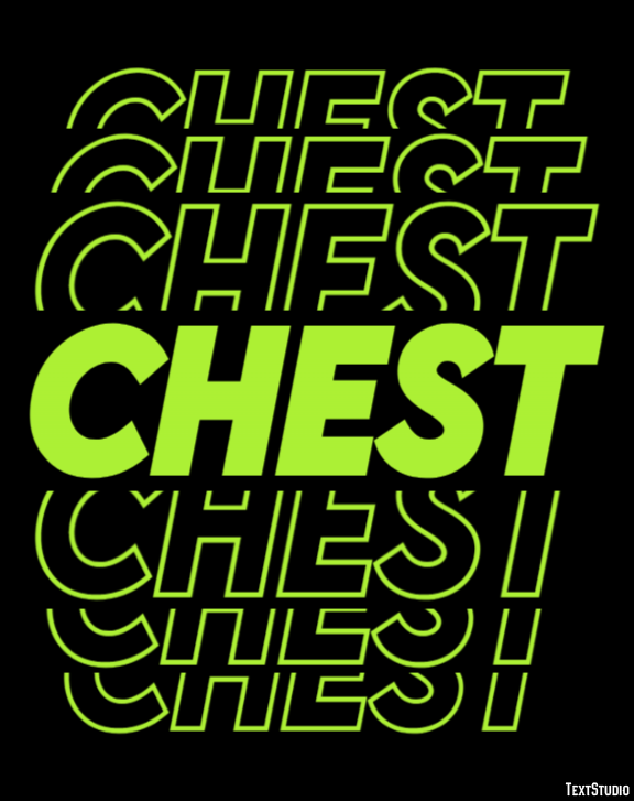 Chest Text Effect