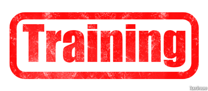 Training Text effect