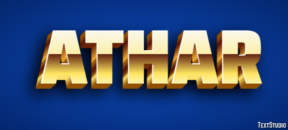 Athar Text effect