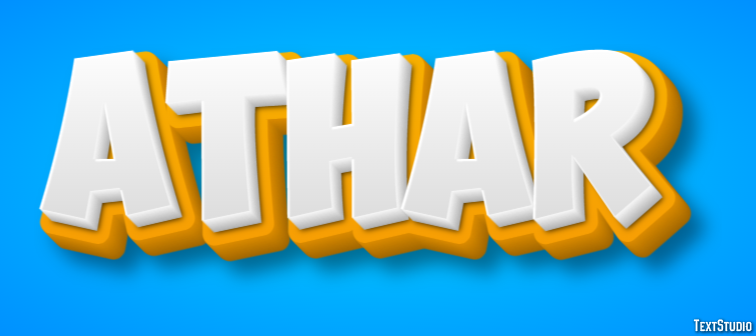Athar Text Effect