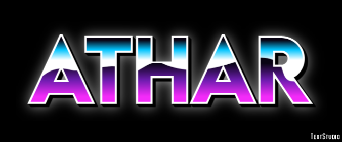 Athar Text Effect